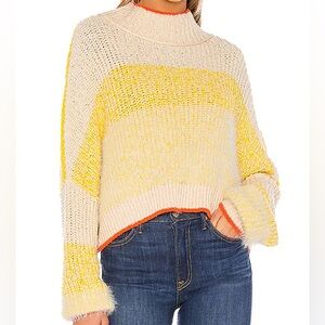 Free People Sunbrite Mockneck Sweater